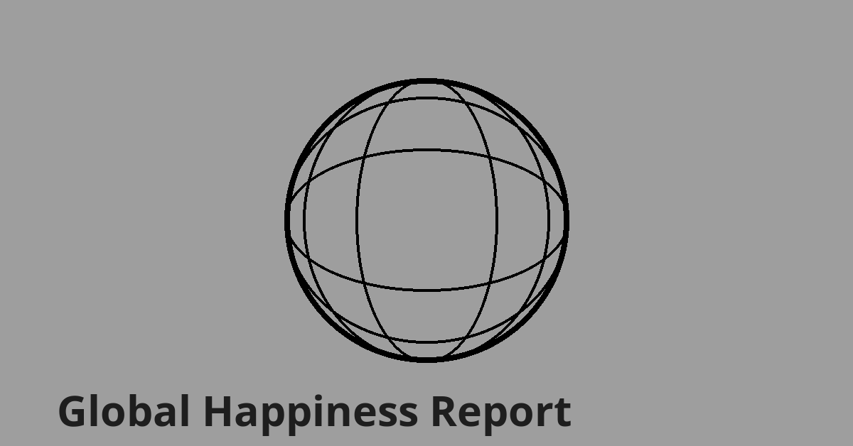 Global Happiness Report